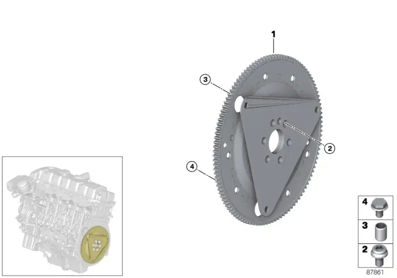 BMW ISA-Schraube E46 E70 E71 E82 E84 E87 E88 E89 E90 E91 E92 E93