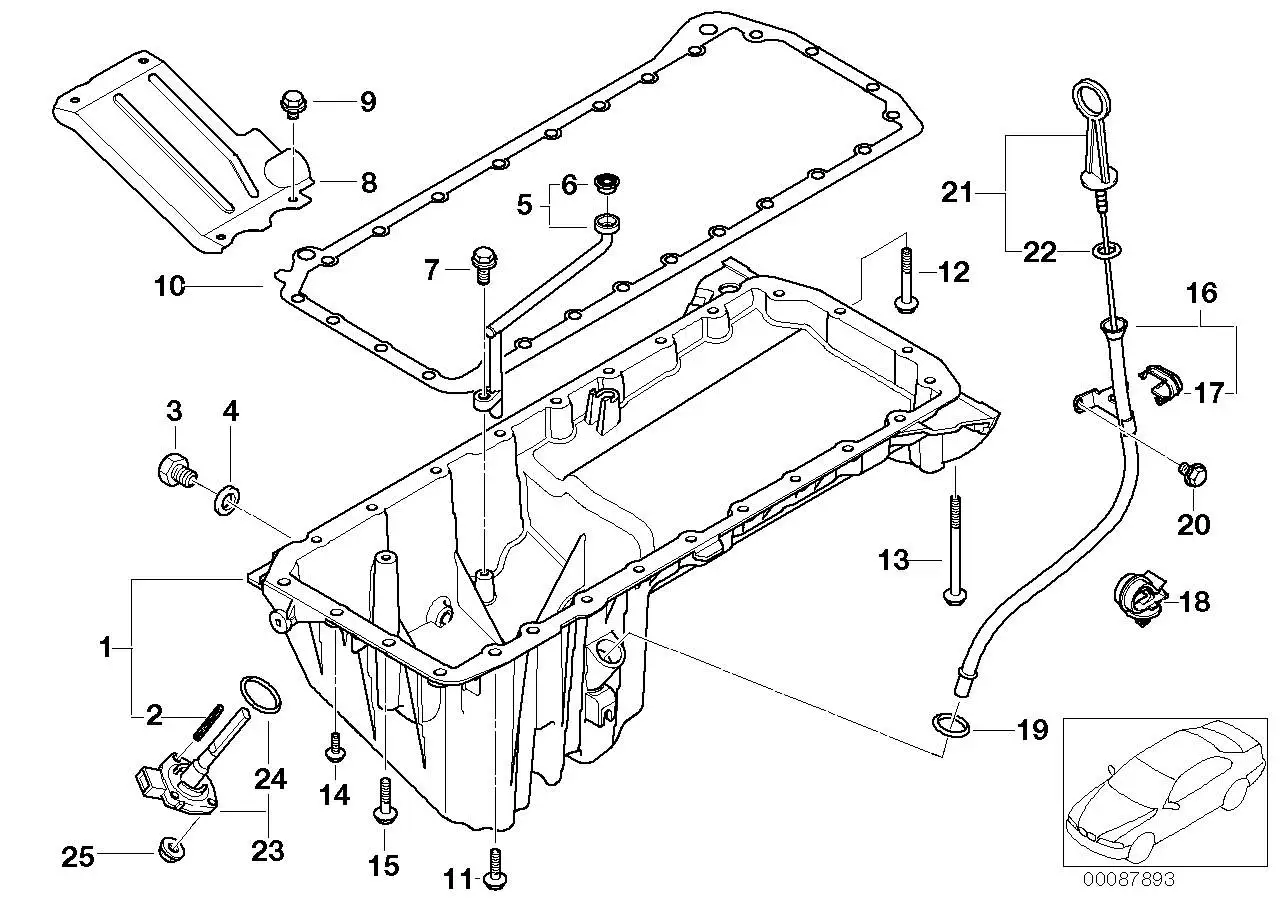 BMW Dichtring E38 11132247759