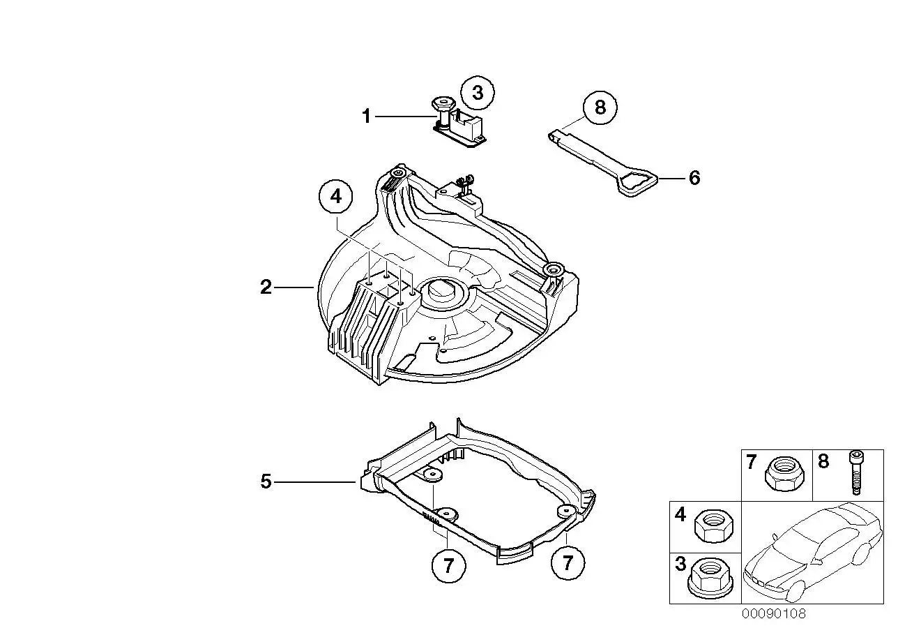 BMW Griff E46 E83 51717030528
