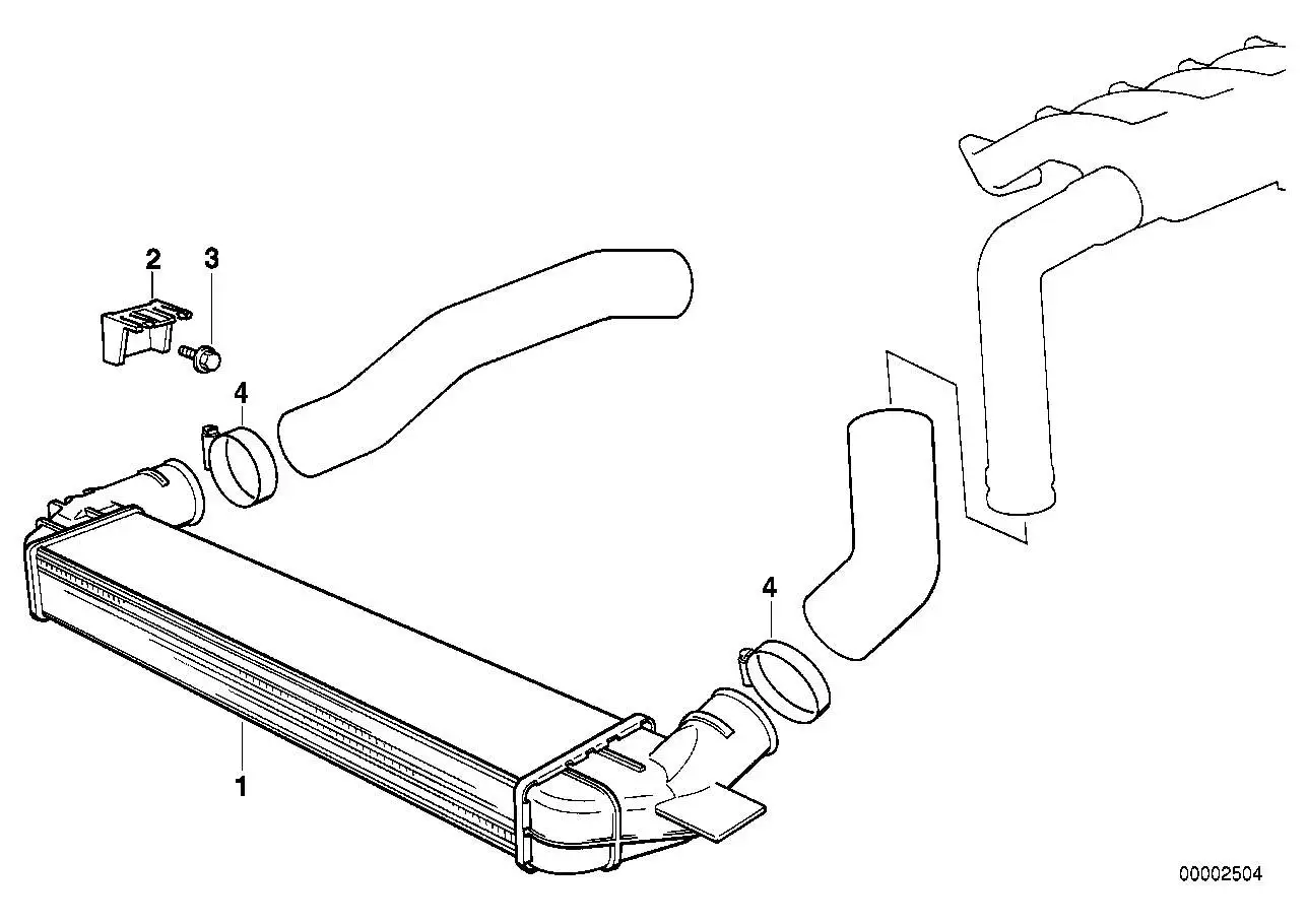 BMW Halteklammer E36 17512245513 - Bildposition 02