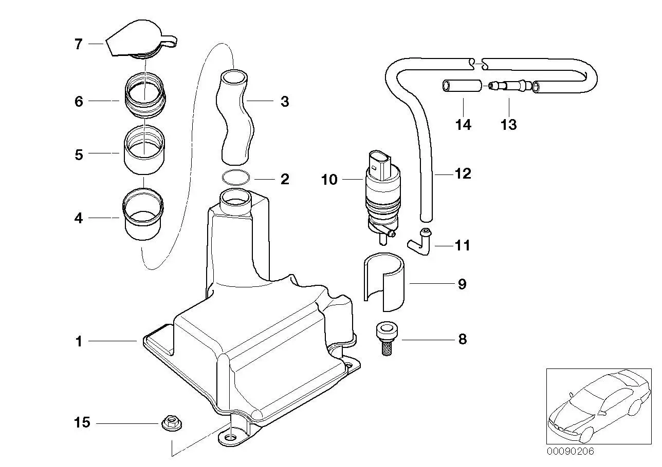 BMW Winkel E30 E36 E46 E53 E63 E64 E65 E66 E81 E82 E83 E85 E86 E8