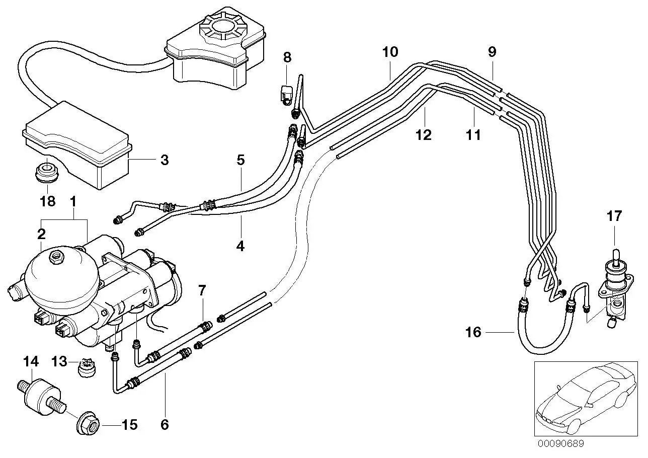 BMW Druckspeicher E36 21532229092 - Z3 E36
