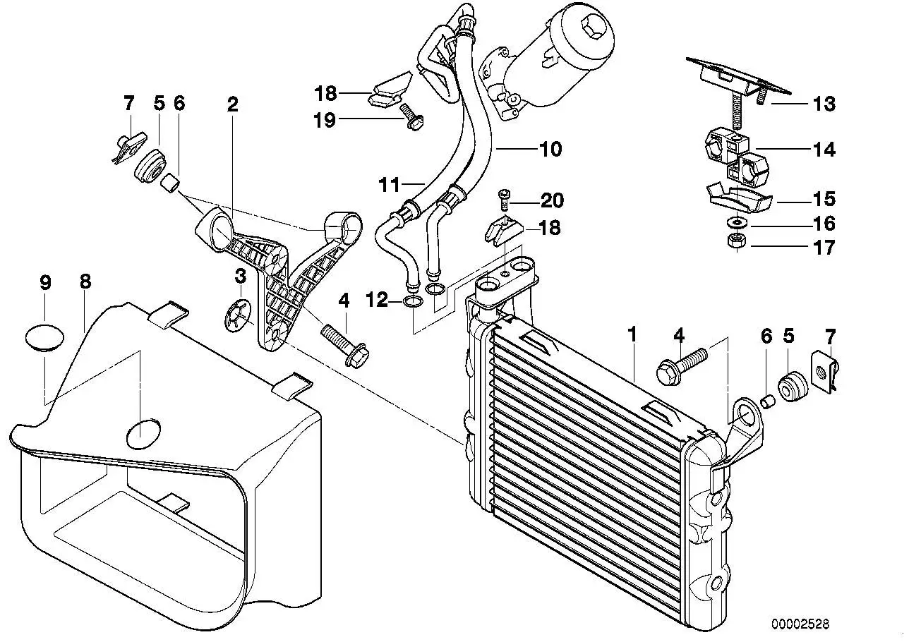 BMW Luftkanal 17212246026 - Bildposition 08