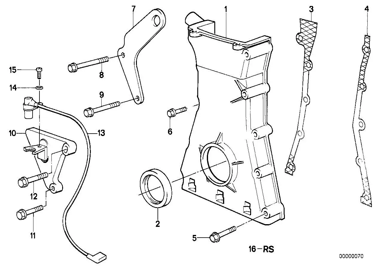 BMW Stützarm E24 E32 E34 11141717127