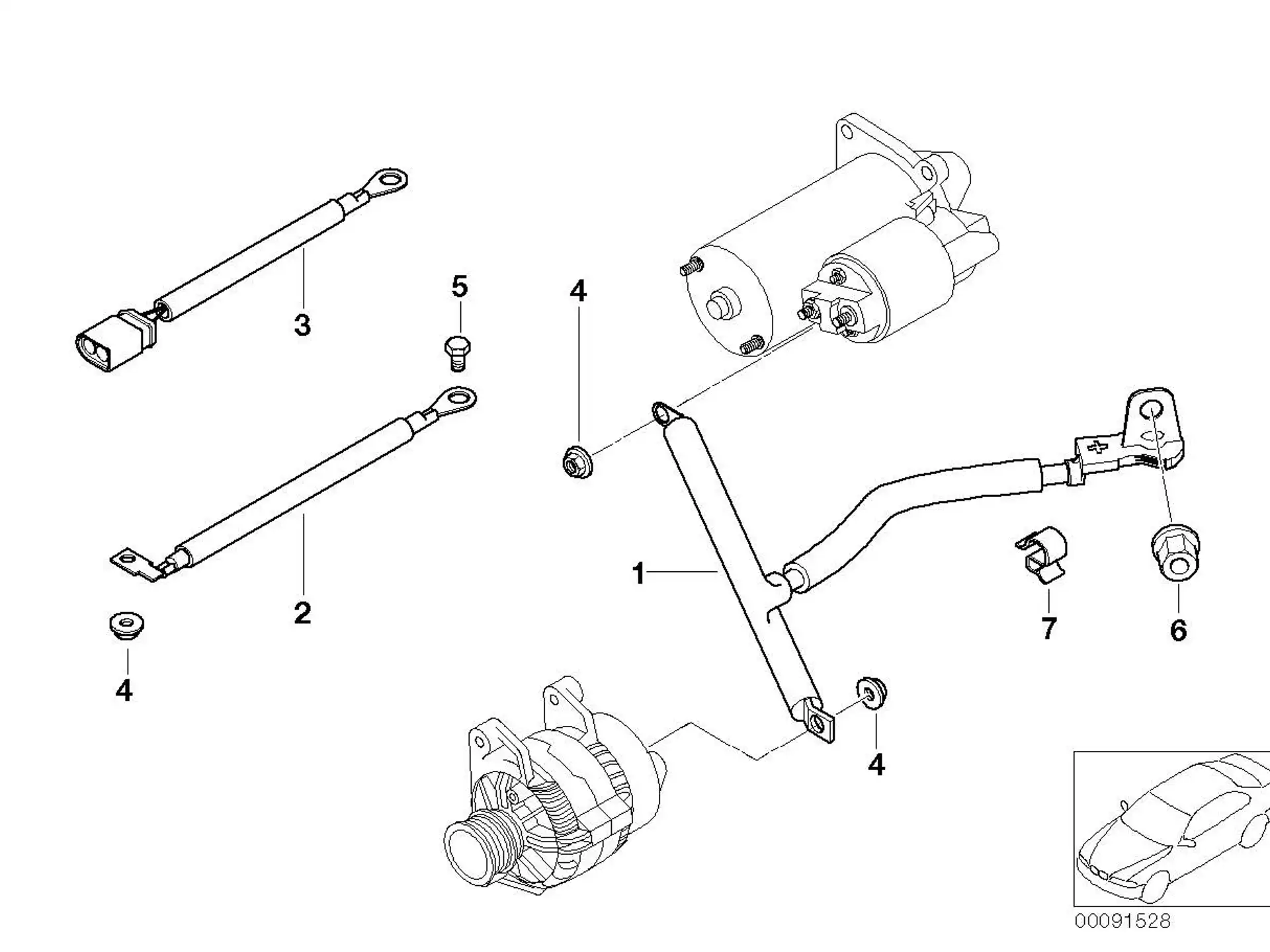 BMW Hutmutter E53 E60 E61 E63 E64 E65 E66 E70 E71 E72 F01 F02 F06 F07 F10 F11 F12 F13 F25 F26 12528576285