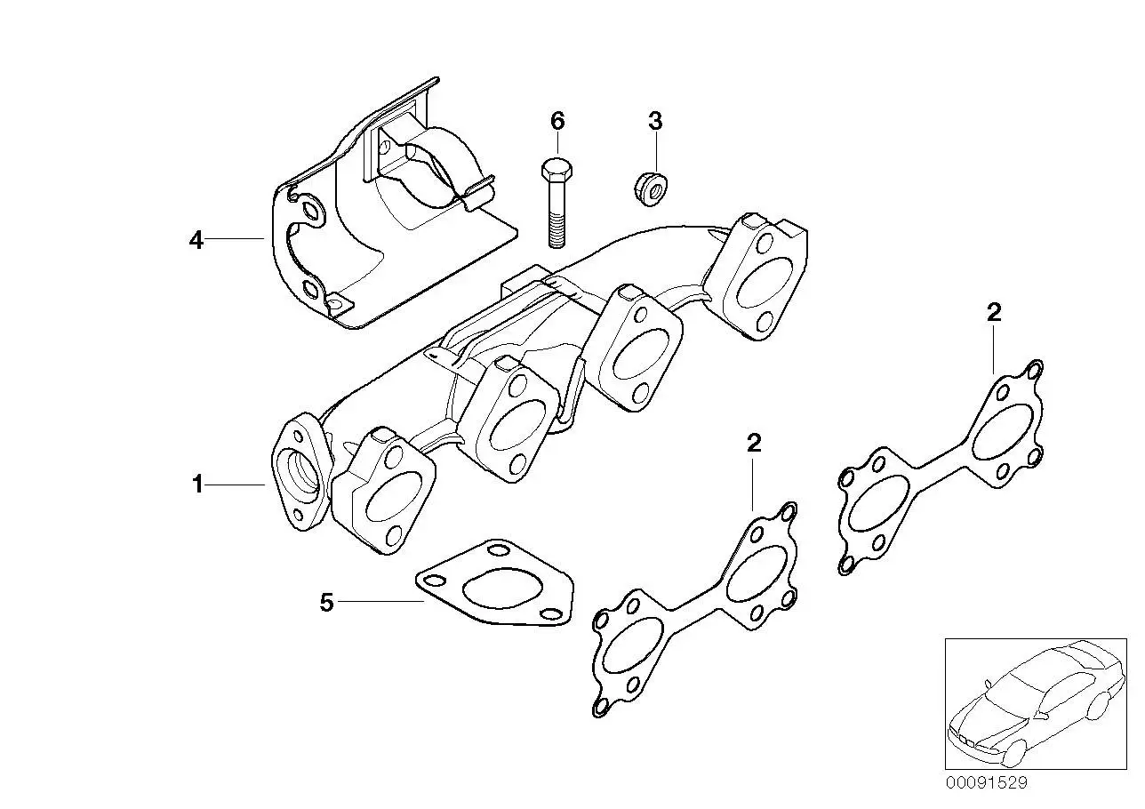 BMW Dichtung Metall E38 E39 E46 E53 E60 E61 E65 E66 E70 E71 E83 E