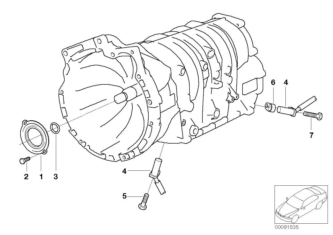 BMW Drehzahlgeber E39 E46 E53 E83 24357507706