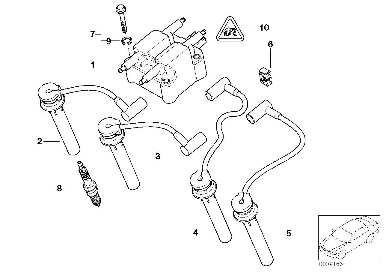 BMW Kabelclip 07131487247 - Bildposition 06