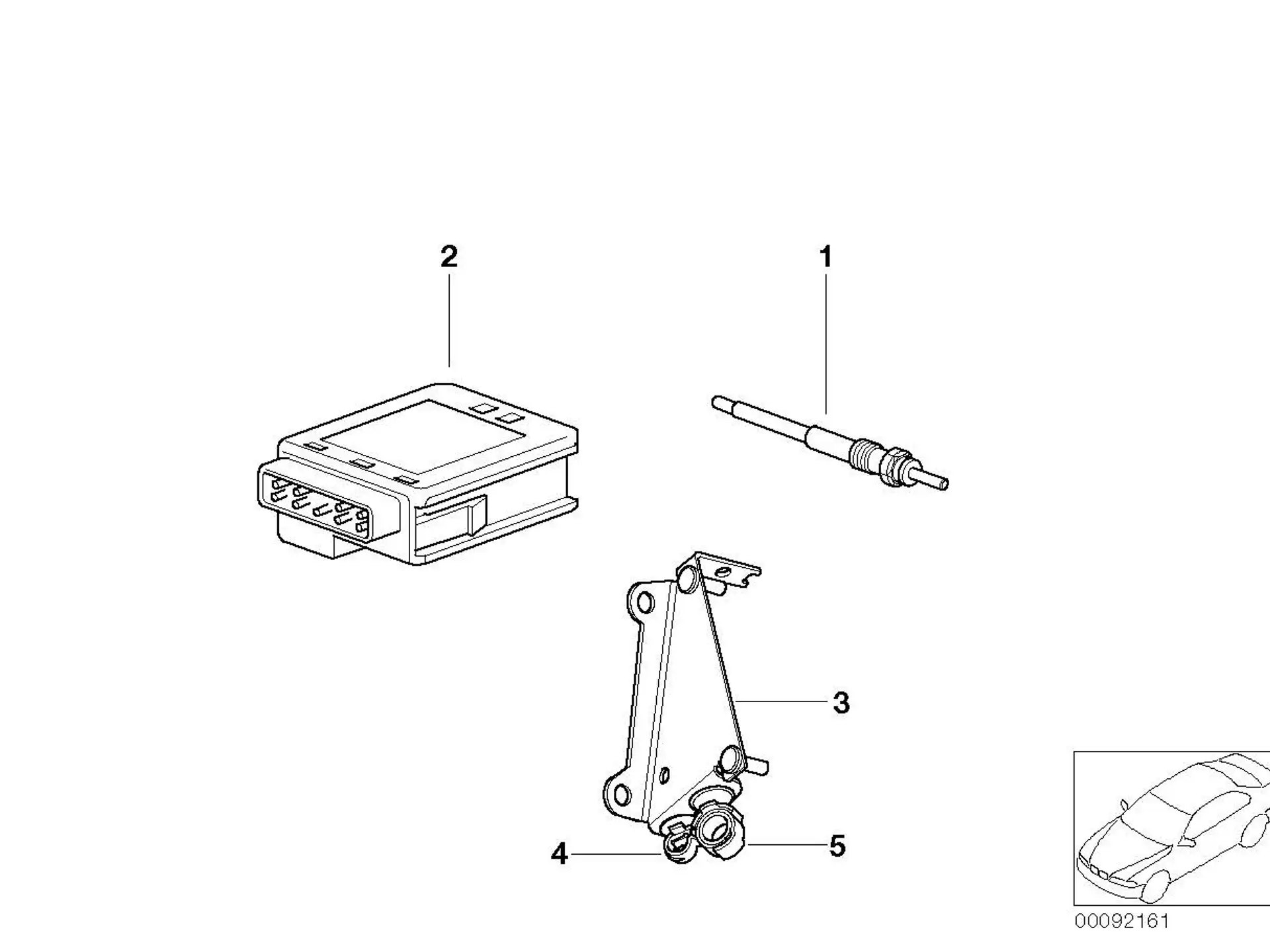 BMW Glühstift E46 E53 E60 E61 E63 E64 E65 E66 E70 E71 E83 E87 E90 E91 E92 E93 12237786869