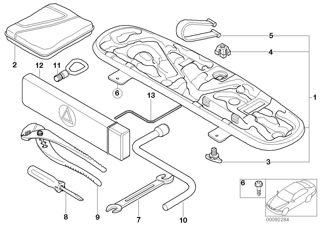 BMW Halteband E46 71111095483 - Bildposition 05