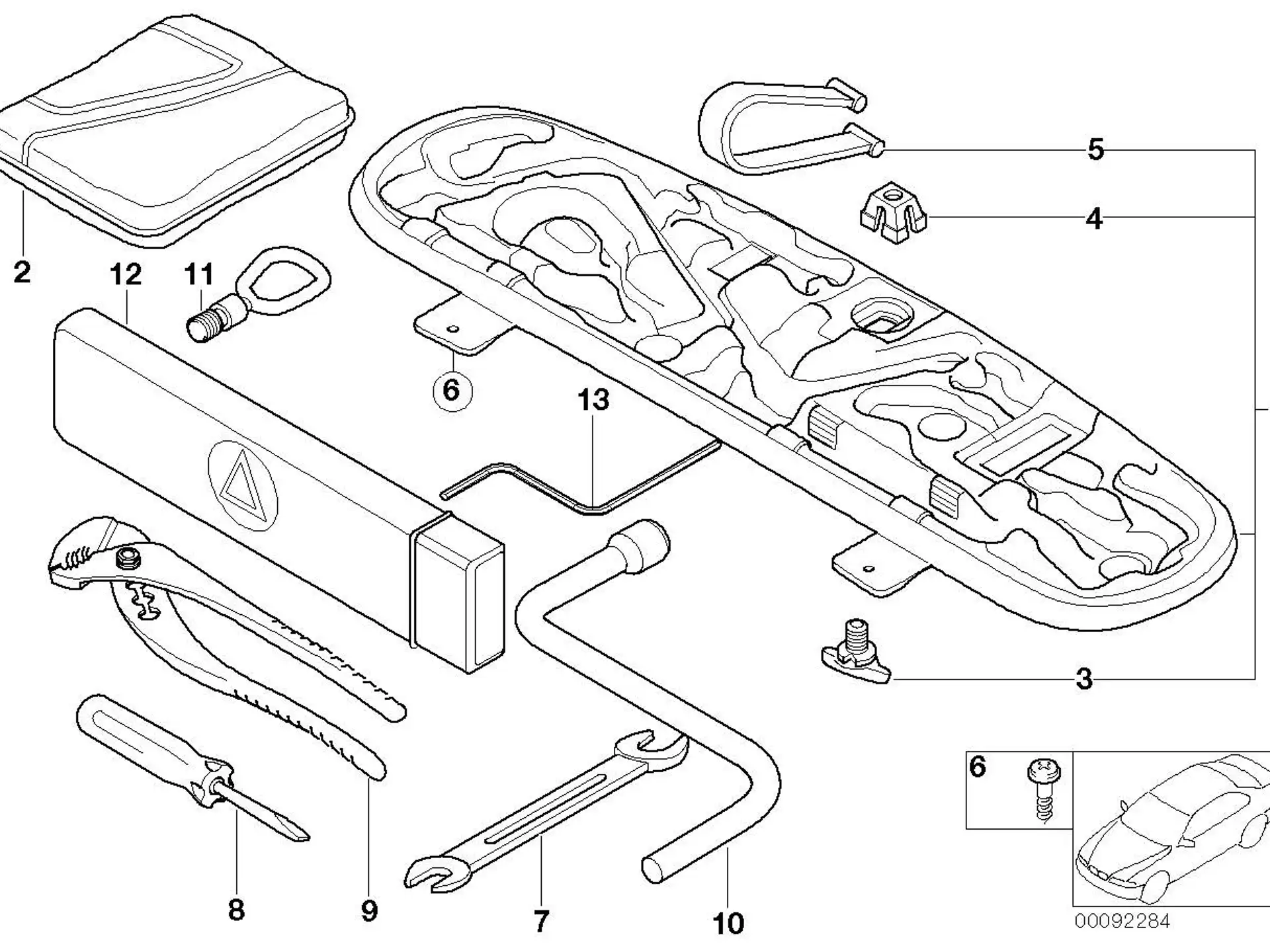 BMW Halteband E31 E46 E60 E65 E66 71111180244