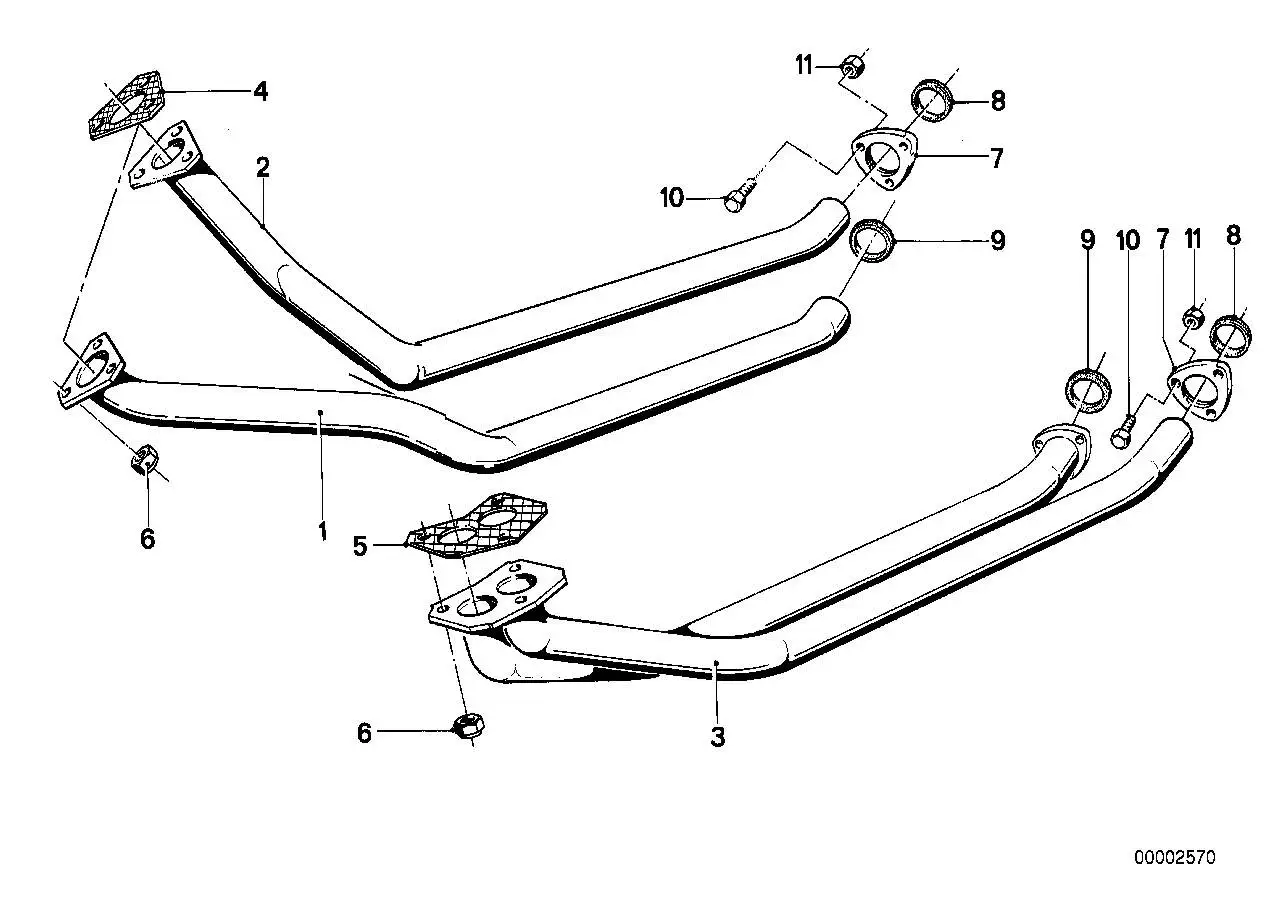 BMW Flansch E12 E23 E24 E28 18111175312 - Bildposition 07