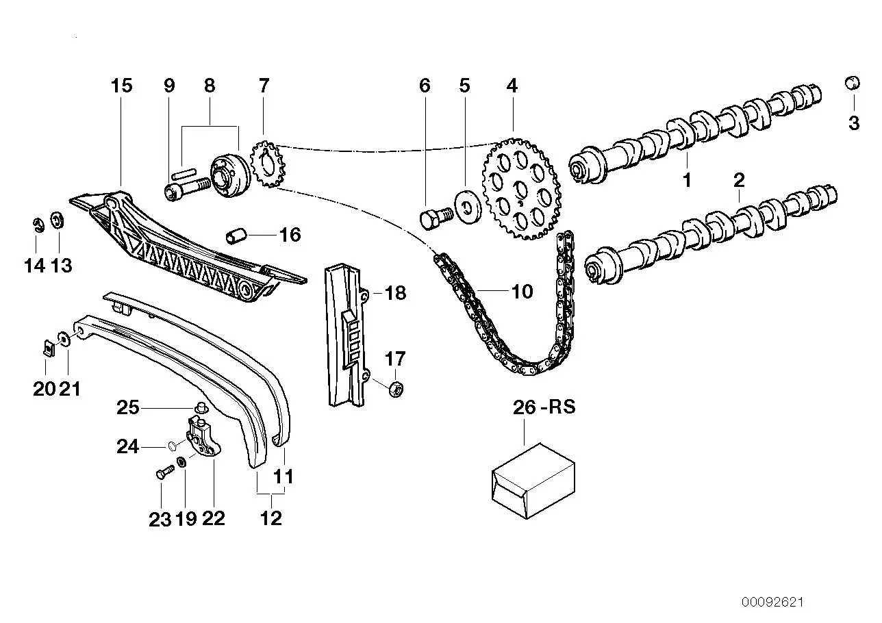 BMW Einlassnockenwelle 11317672566