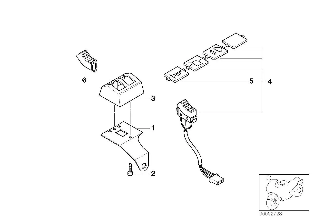 BMW Symbol Tonfolge K41 R13 R22 61311459362