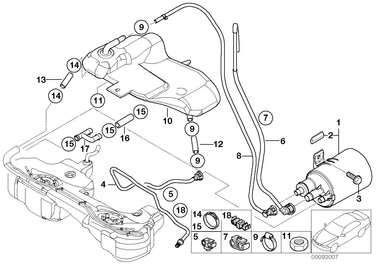 BMW Gummikappe E46 E81 E82 E83 E84 E87 E88 E90 E91 E92 E93 F01 F0