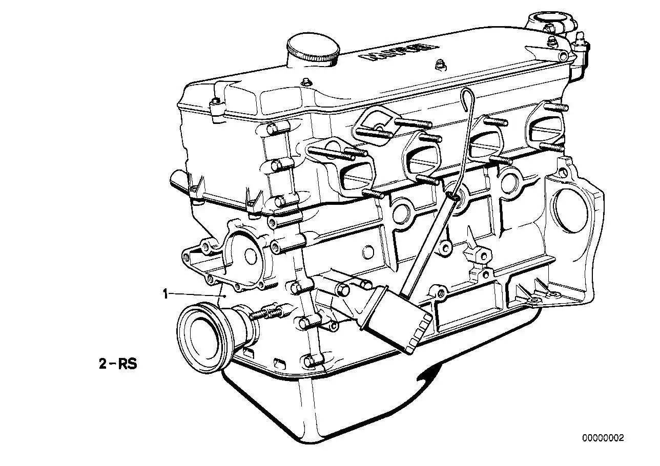 BMW Satz Anbauteile Triebwerk E12 E21 E28 11009059265 - Bildposit