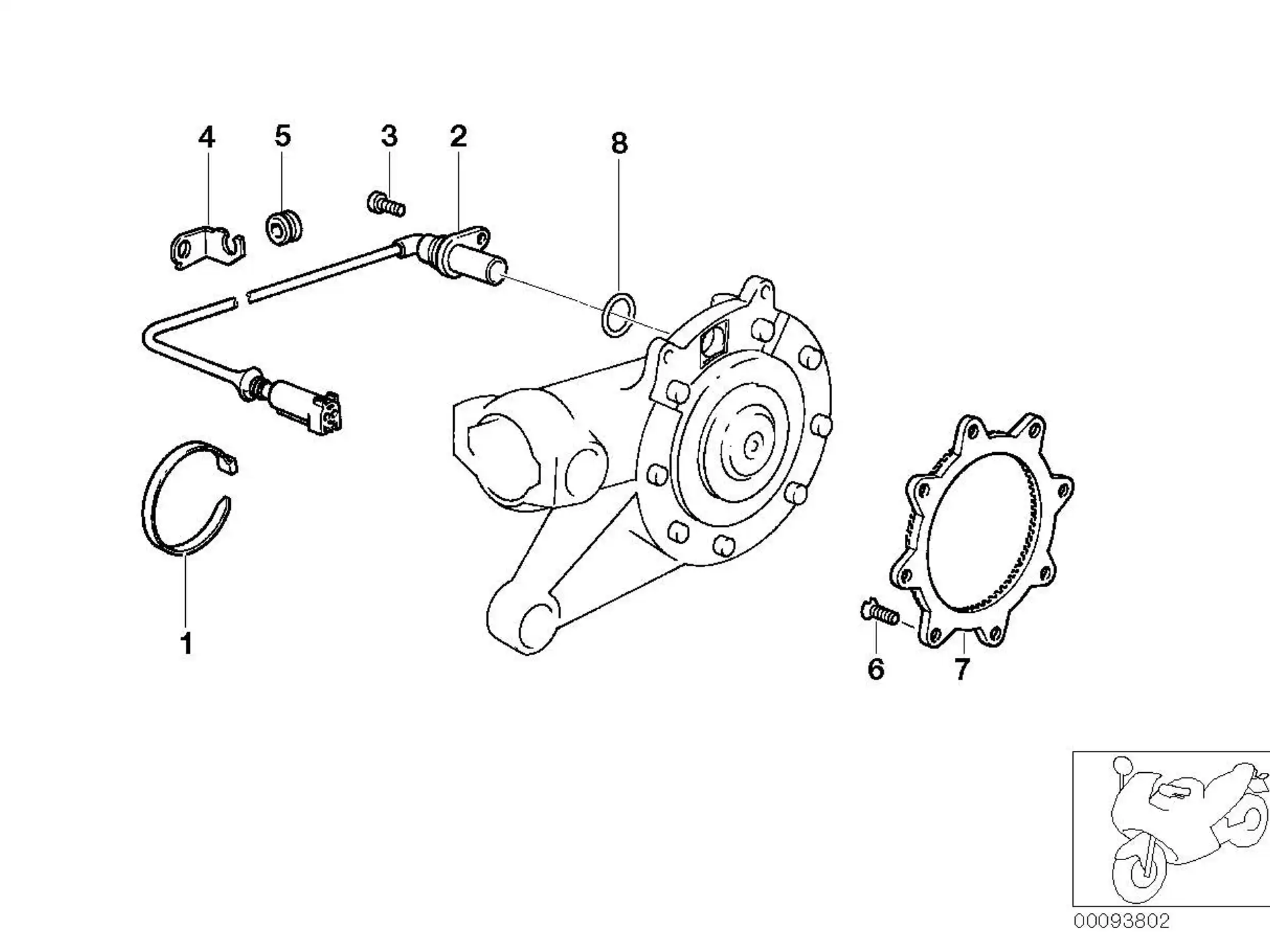 BMW Schraube R22 R28 34212331028