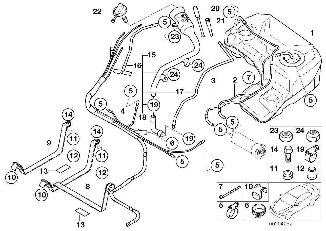 BMW Tankverschluss 16116767740
