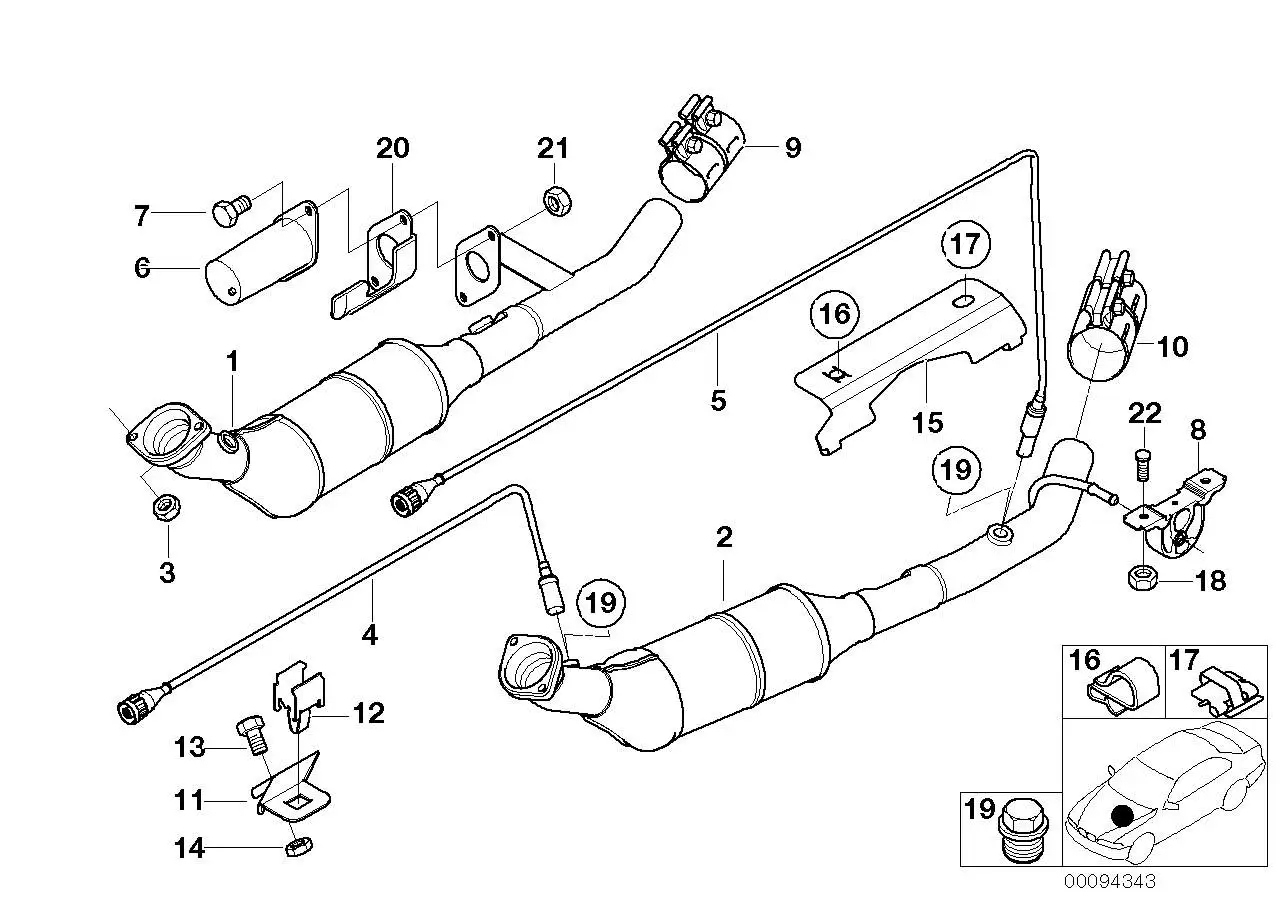 BMW Halter Steckverbindung E36 E38 E39 E46 E52 E53 E60 E61 E63 E6