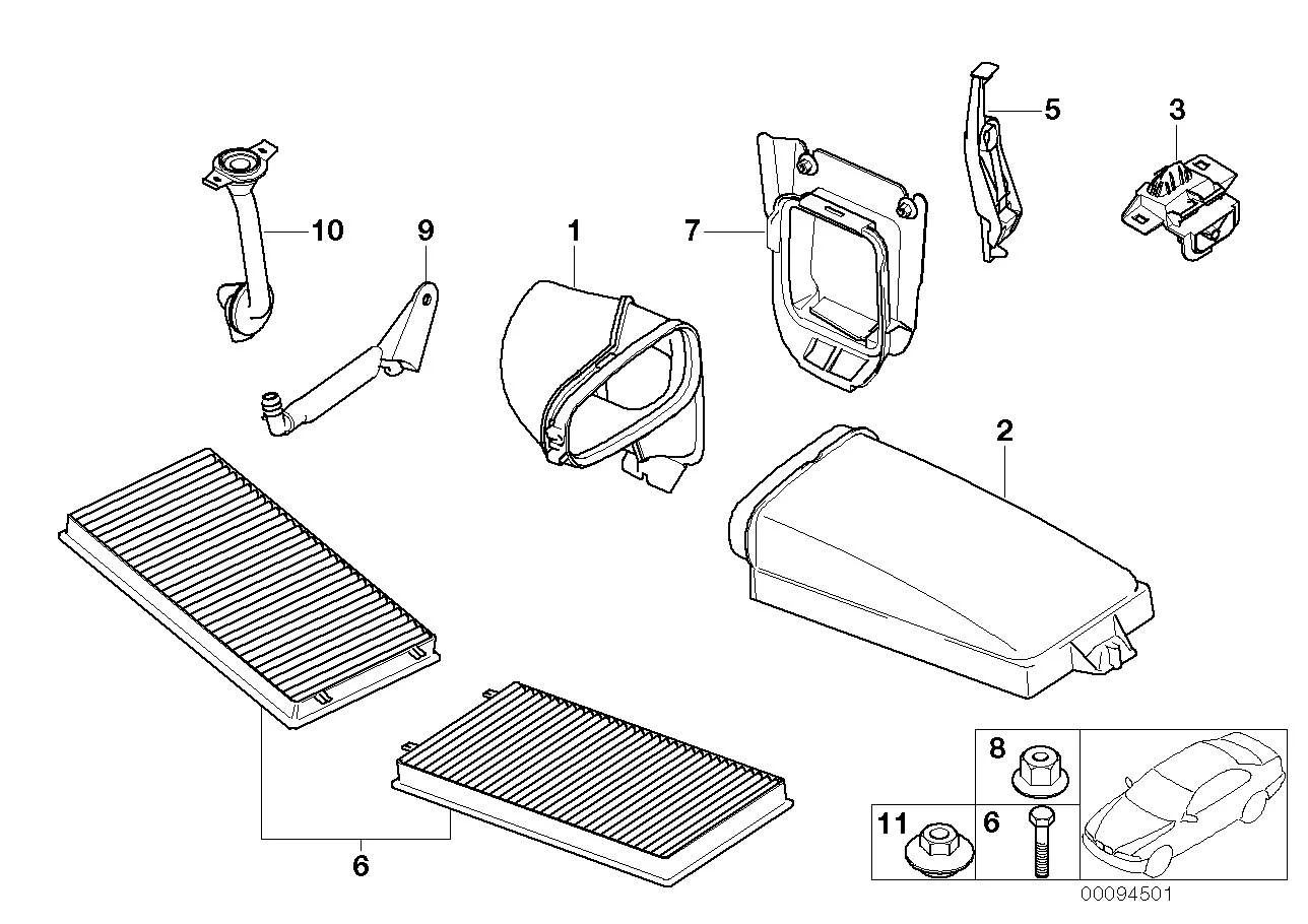 BMW Druckknopf D=30mm;H=13mm 51481923999