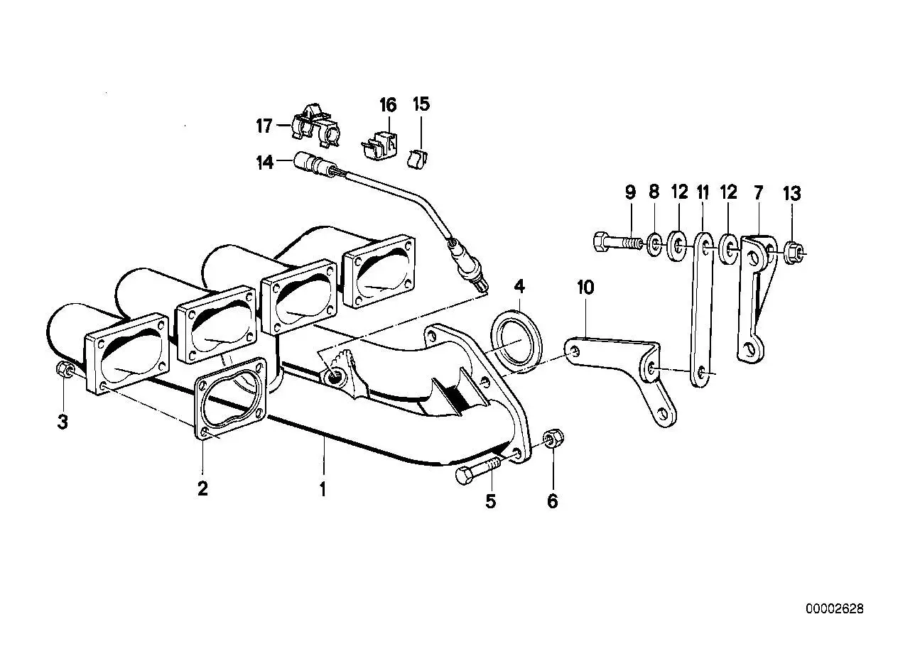 BMW Halter E30 18201309041