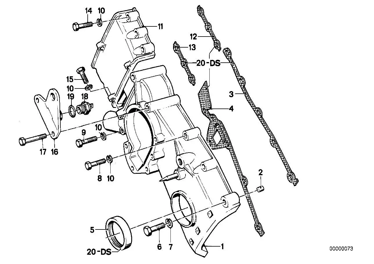BMW Wellendichtring E12 E21 E28 E30 11141709629 - Bildposition 05