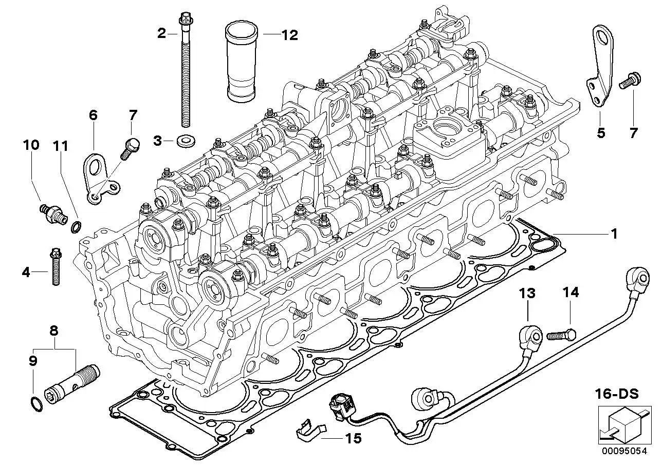 BMW Klopfsensor E65 E66 12147519648
