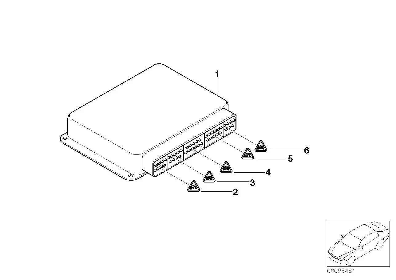 BMW Abdeckkappe E38 E39 E46 E53 E60 E61 E63 E64 E65 E66 E85 R55 R