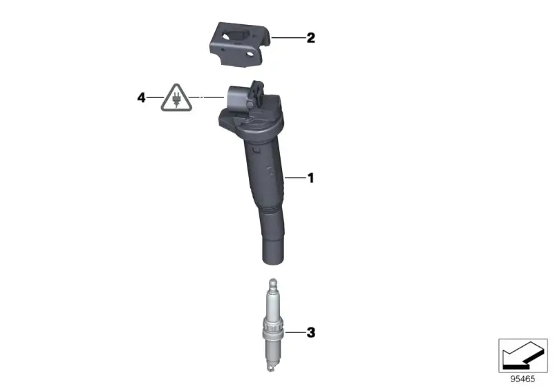 BMW Verriegelung E39 E46 E53 E60 E61 E63 E64 E65 E66 E70 E71 E72