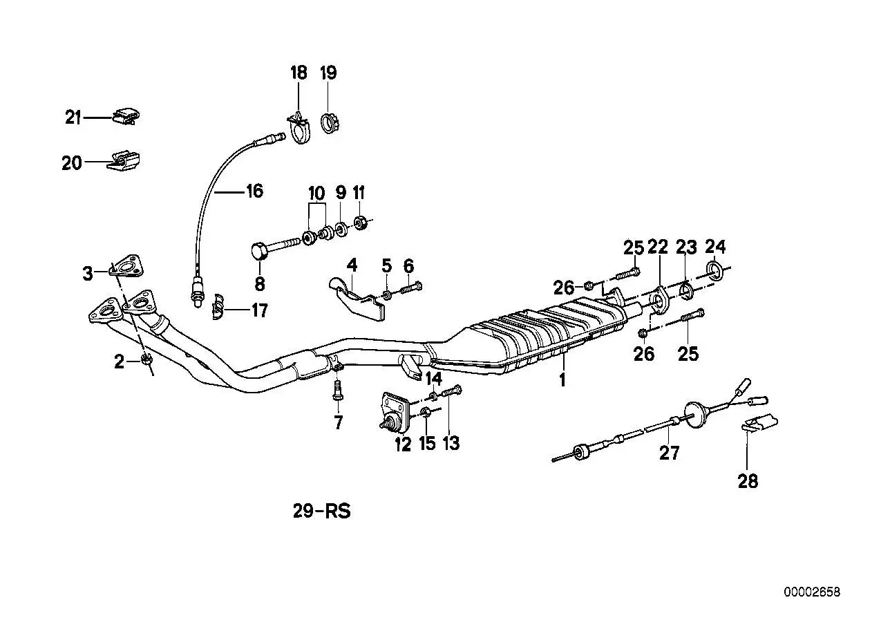 BMW Sechskantschraube E30 E36 E12 E21 E23 E24 E28 E31 E32 E34 E38