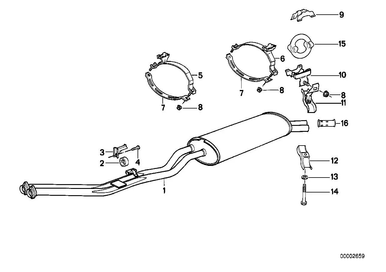 BMW Bügel E30 18201178132 - Bildposition 06