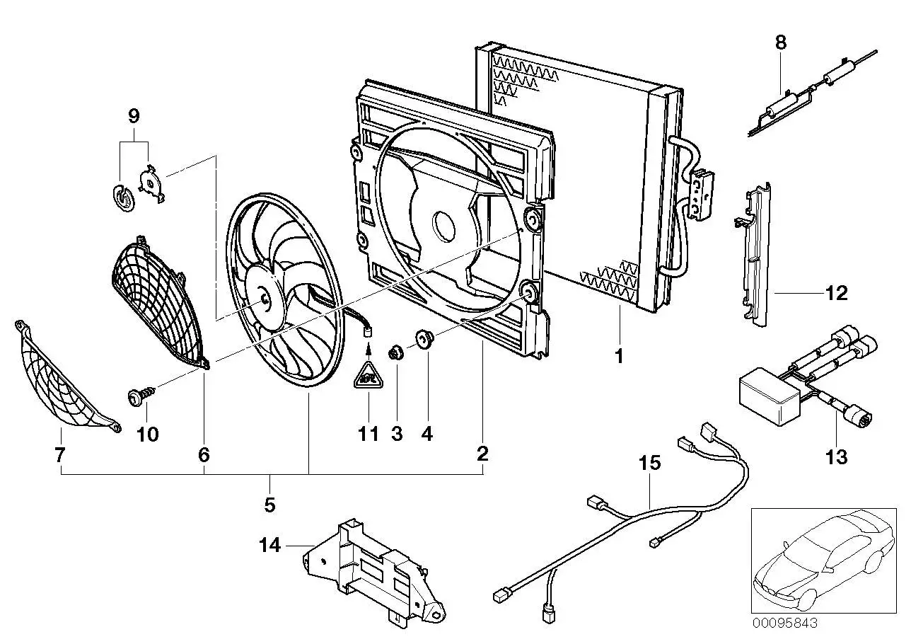 BMW Buchse E38 E39 E52 64538361938 - Bildposition 04