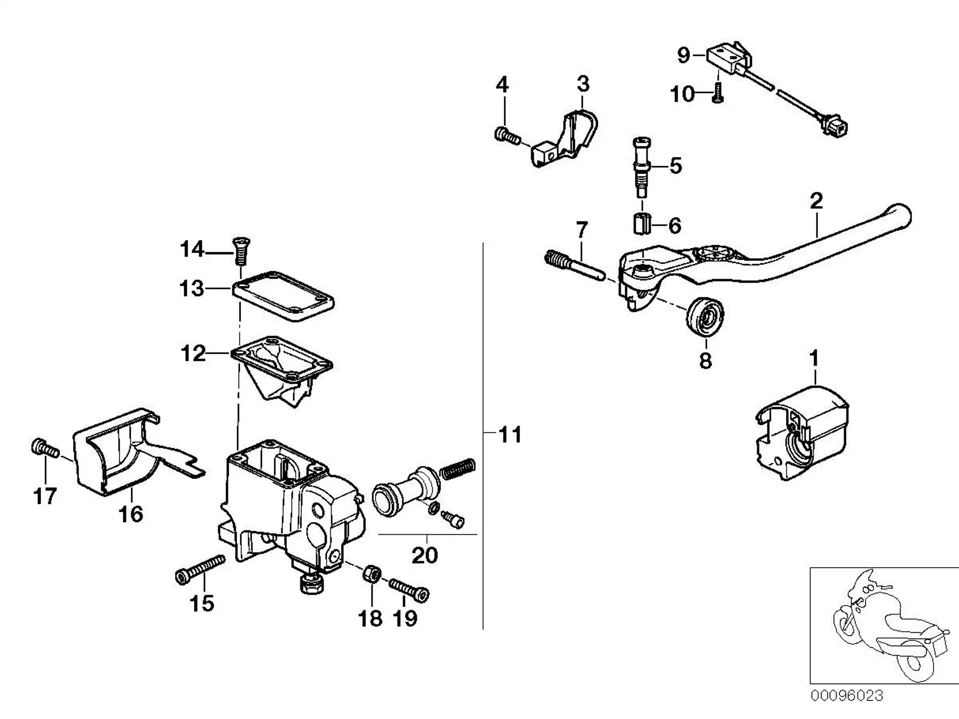 BMW Bremslichtschalter vorne 61311459870