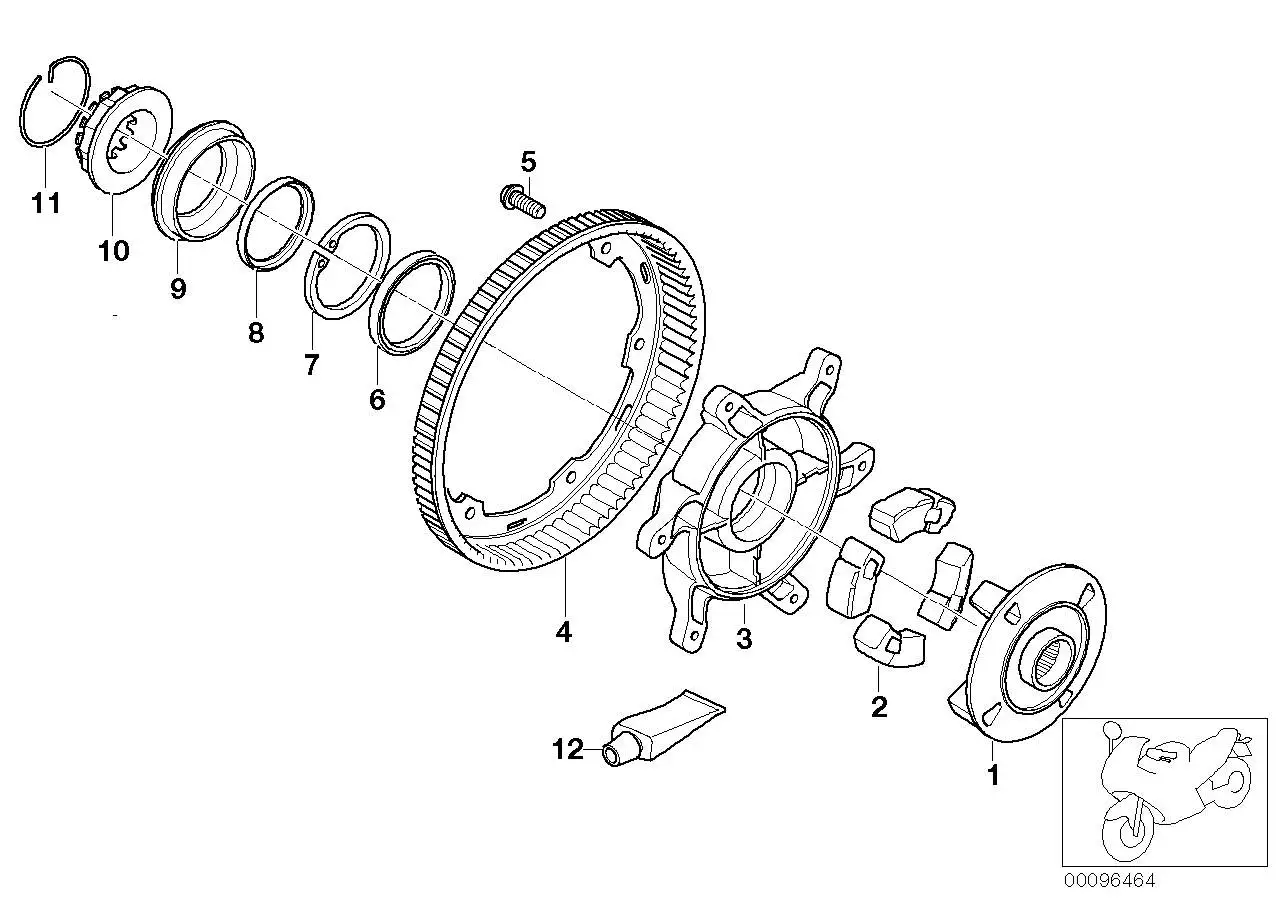 BMW Gehäuse 33117660001