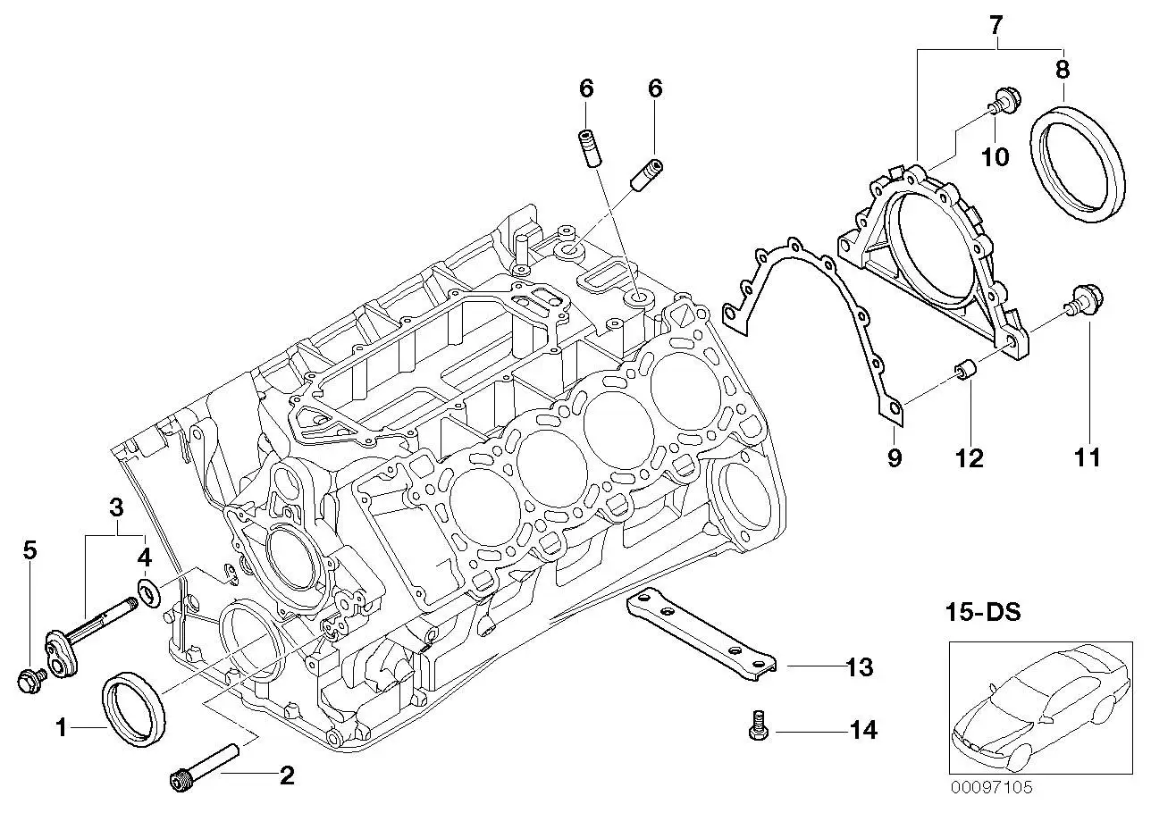 BMW O-Ring E38 E65 11312248836 - 7er E38 Limousine, 7er E65 Limou