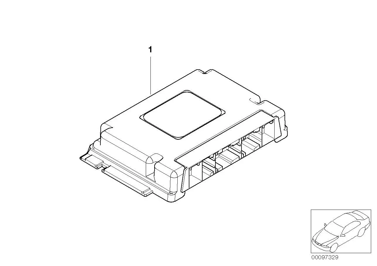 BMW Grundsteuergerät SMG E60 E61 E63 E64 23607561163 - 5er E60, 5