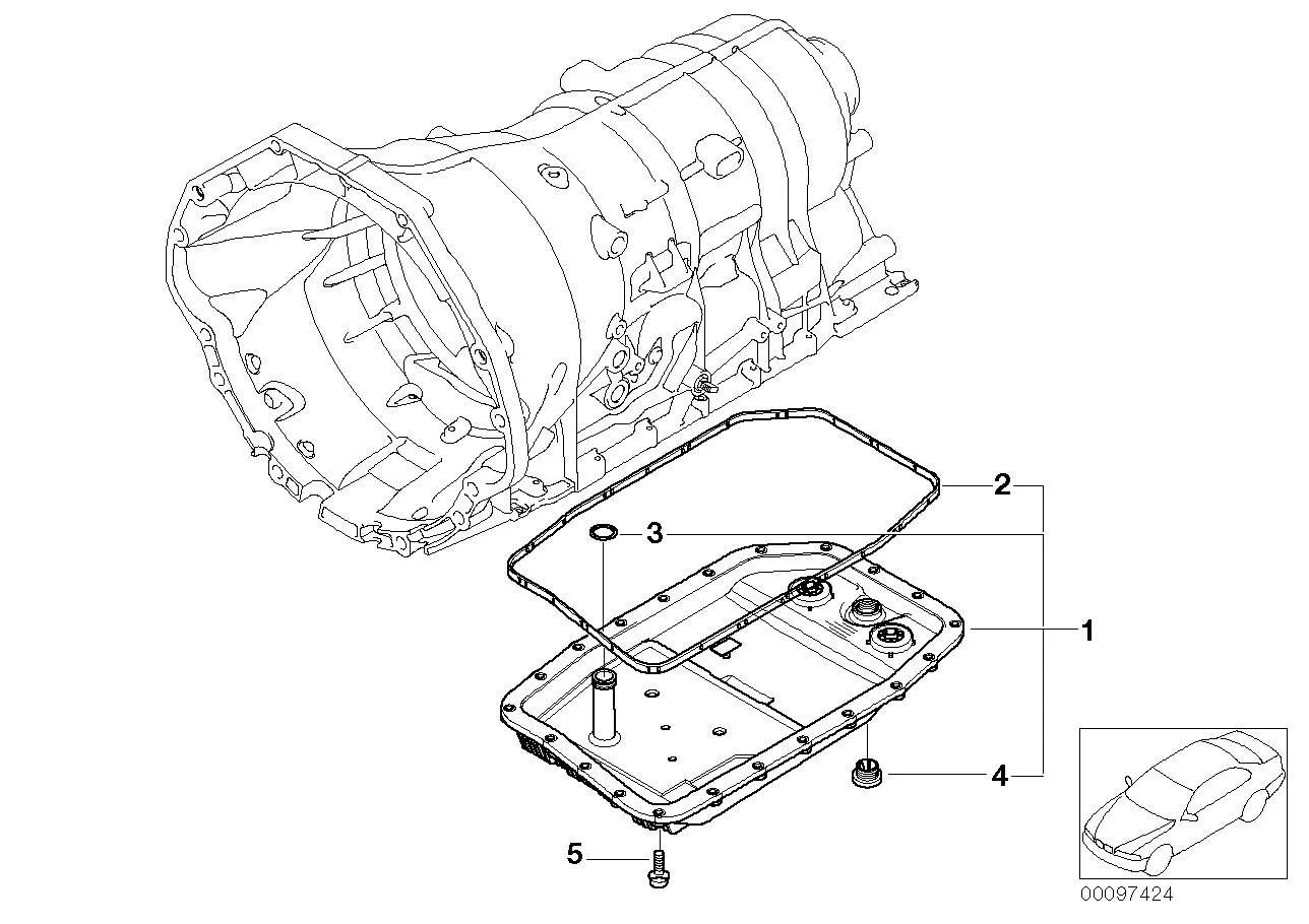 BMW O-Ring E60 E61 E63 E64 E65 E66 E70 E71 E81 E82 E83 E84 E85 E86 E87 E88 E89 E90 E91 E92 E93 F01 F02 24117520714