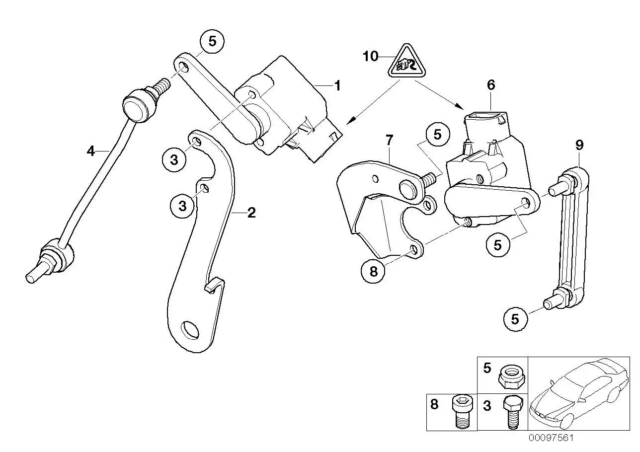 BMW Sechskantschraube E53 E65 E66 K26 K52 07119904359