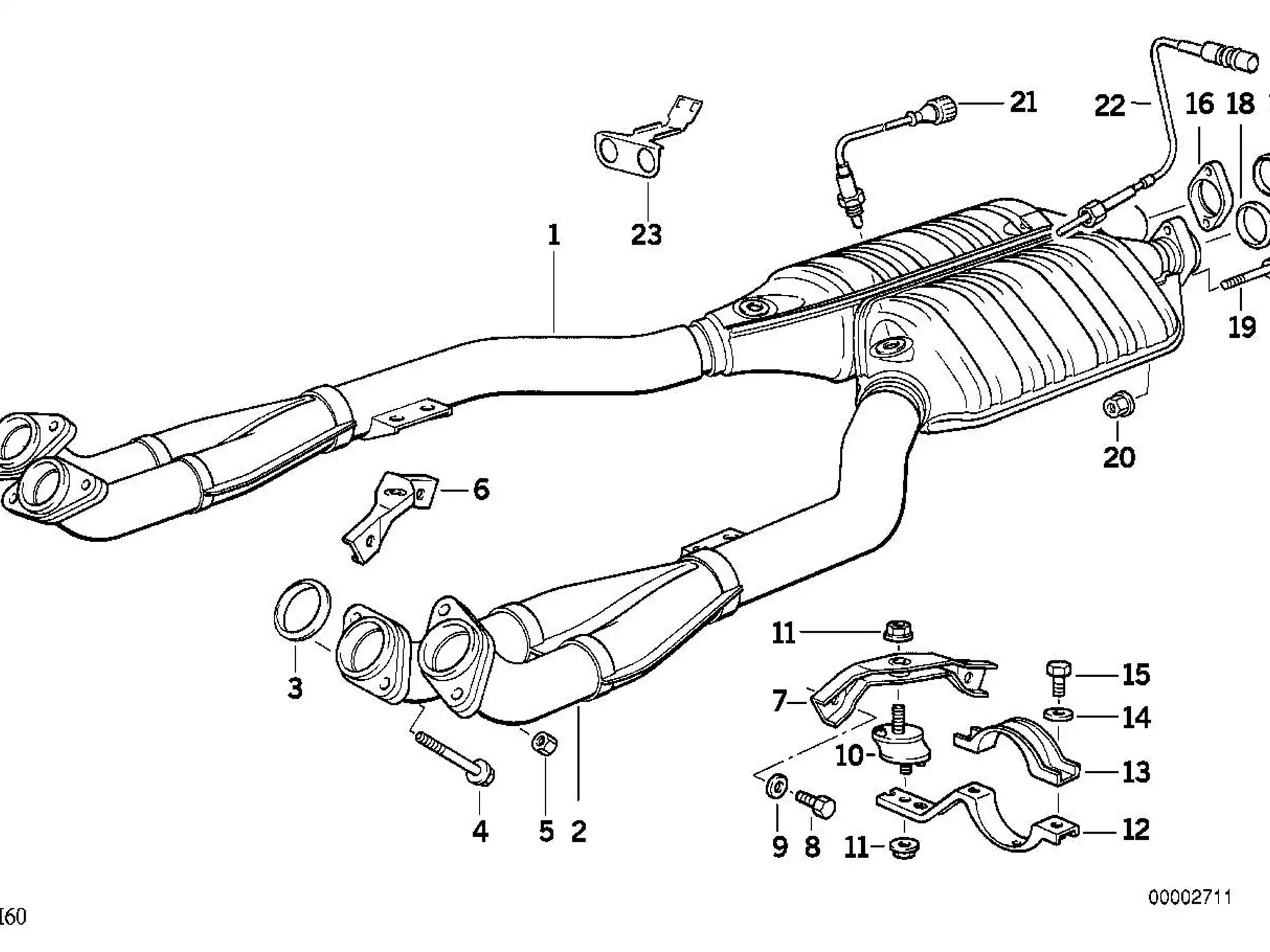 BMW Dichtring E31 E32 E34 18111719370