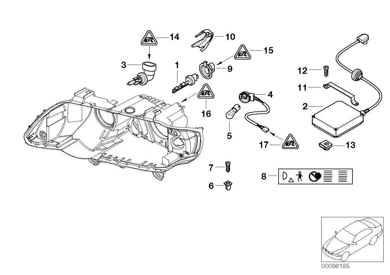 BMW Sechskantblechschraube E53 K41 07119910365