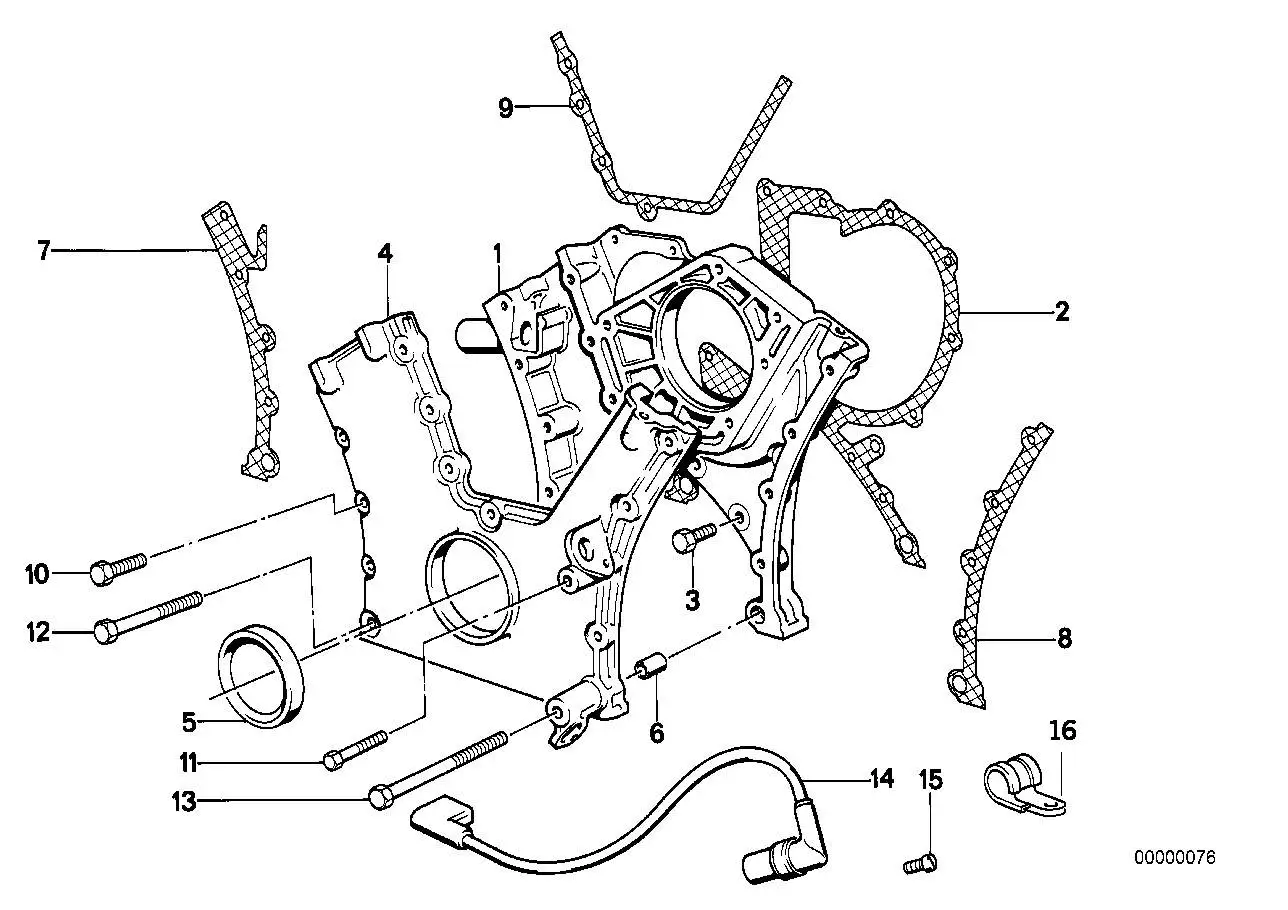 BMW Wellendichtring E31 E32 E38 11141725994 - Bildposition 05