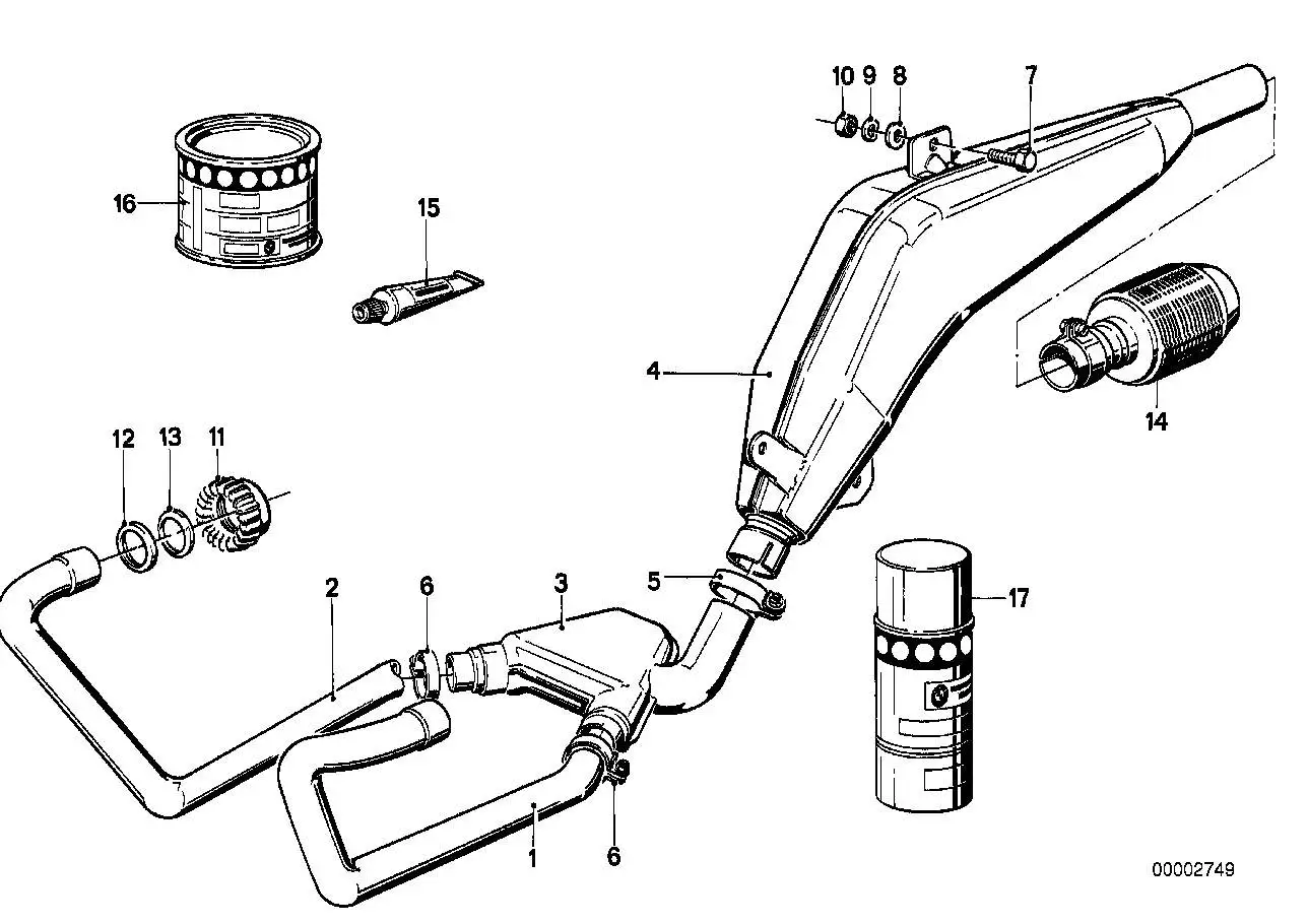 BMW Spannschelle 18212301577 - Bildposition 05