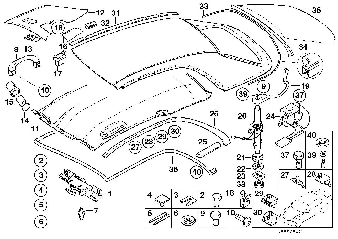 BMW Clip E46 54218242196