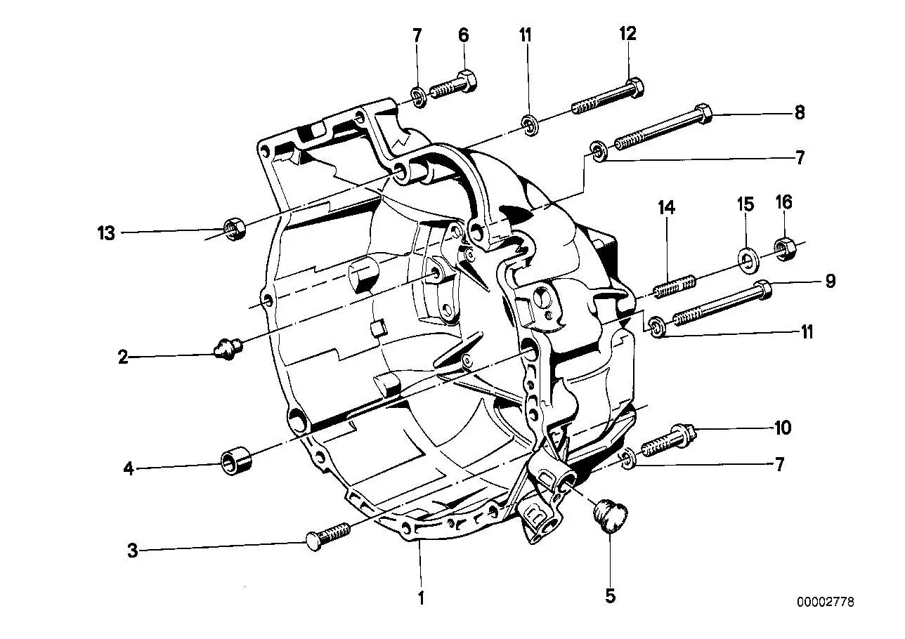 BMW Stiftschraube E30 E23 E24 07129908096