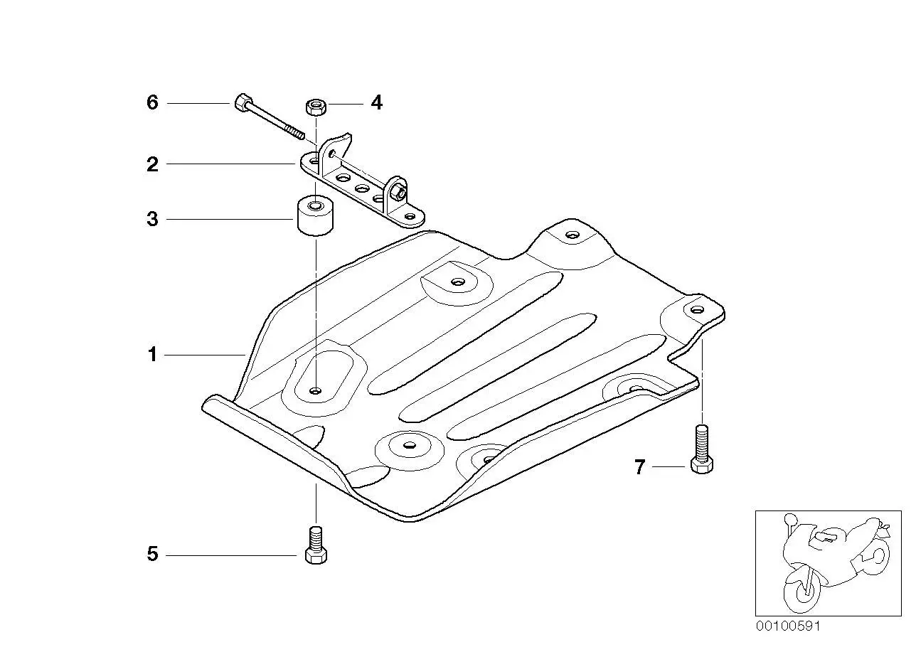 BMW Sicherungsmutter R21A 11117671170 - Bildposition 04