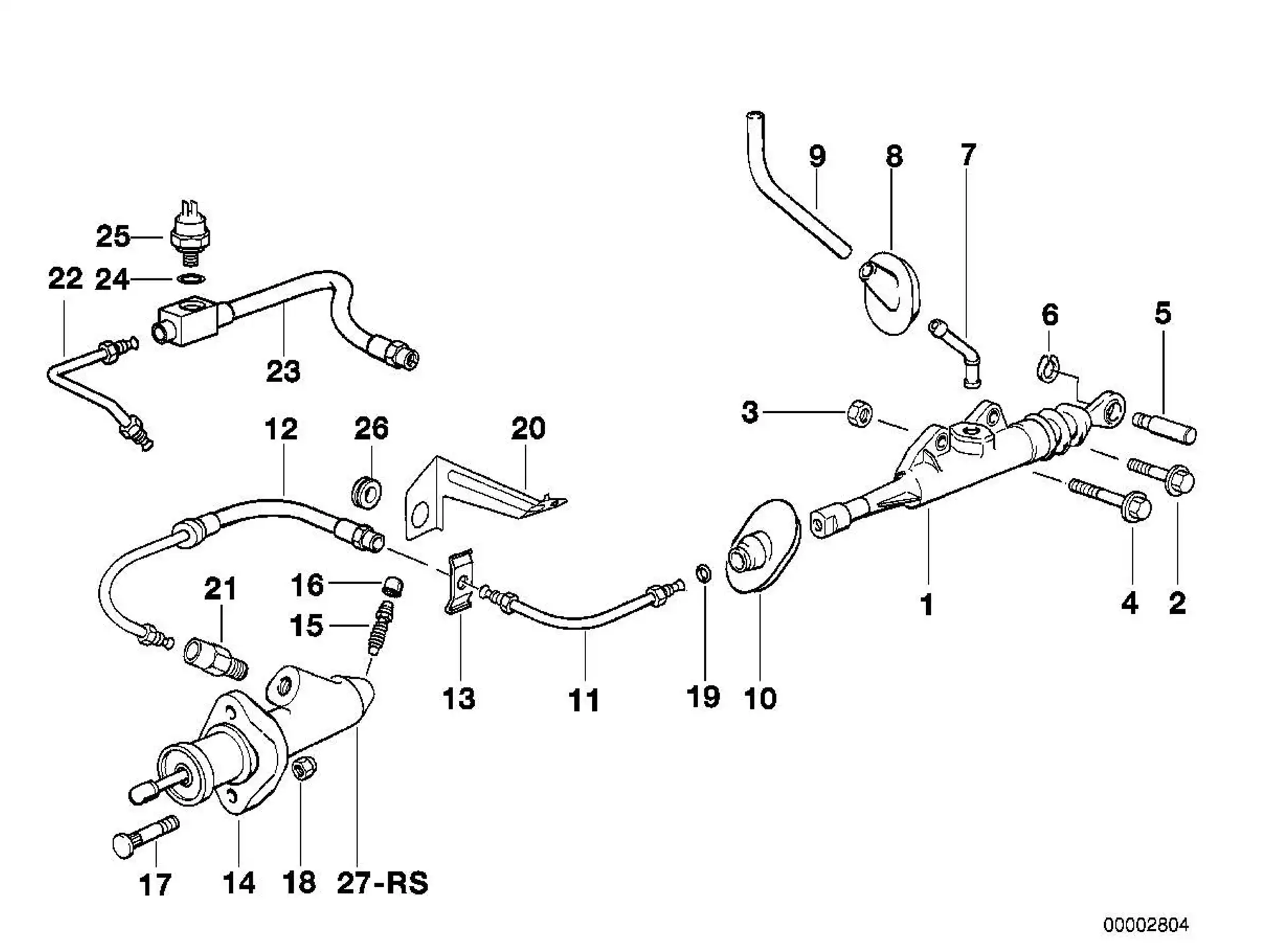 BMW Anschlussstück E12 E23 E24 E36 21521161628