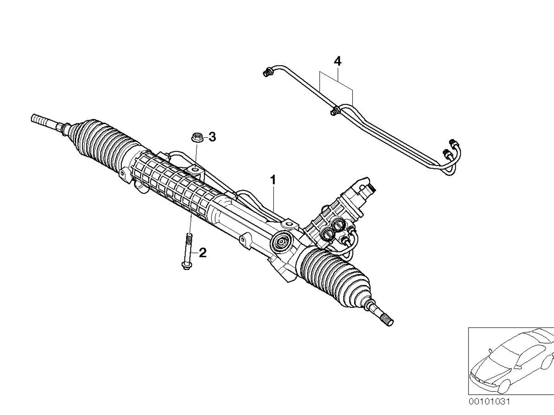 BMW Satz Rohrleitung E46 32131096845
