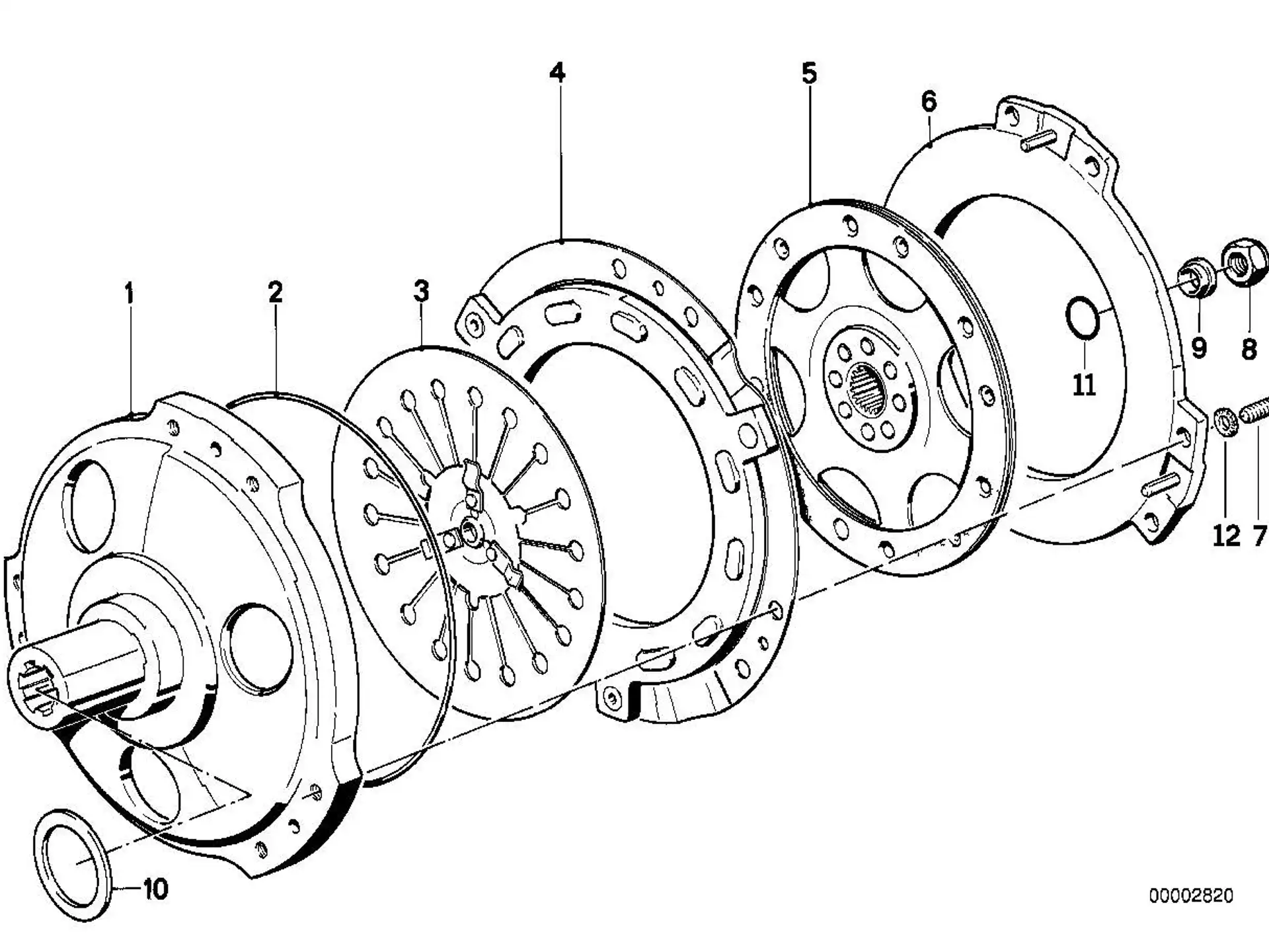 BMW Kupplungsscheibe K41 21217670455