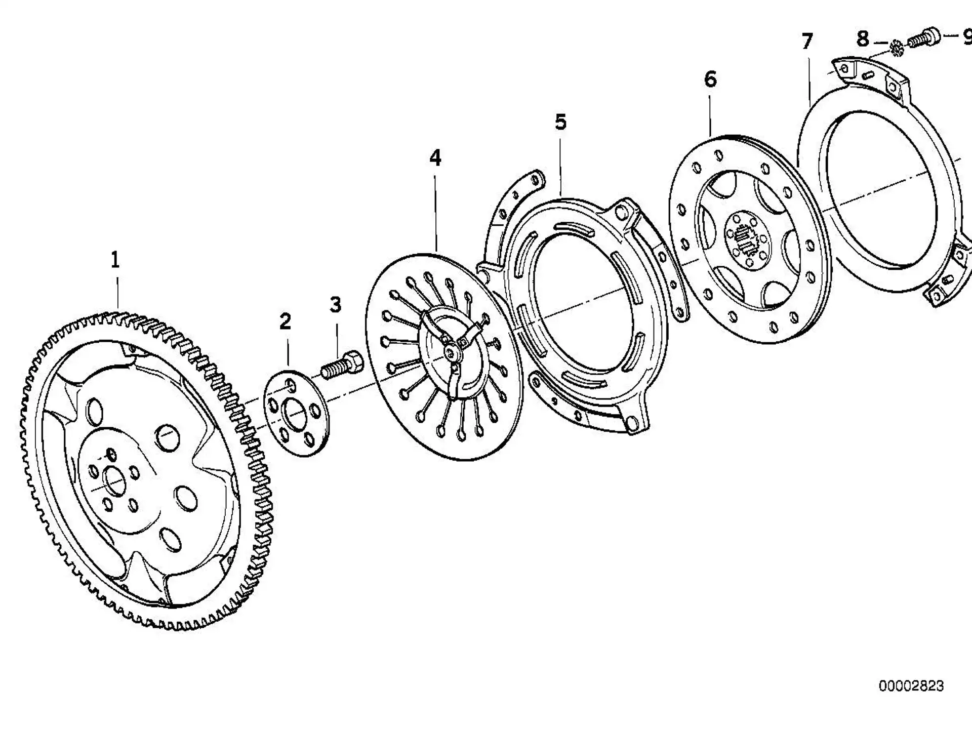 BMW Zylinderschraube K41 21211454417