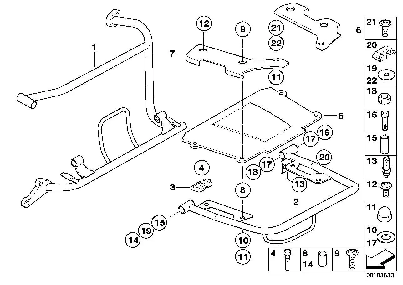 BMW Hutmutter R21A 71607672266